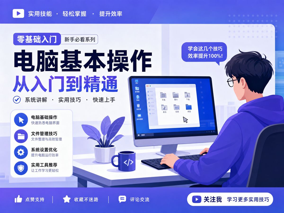 麻豆电脑技能动漫教程